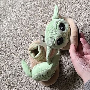 Star Wars The Mandalorian Baby Yoda Grogu Sock Slippers